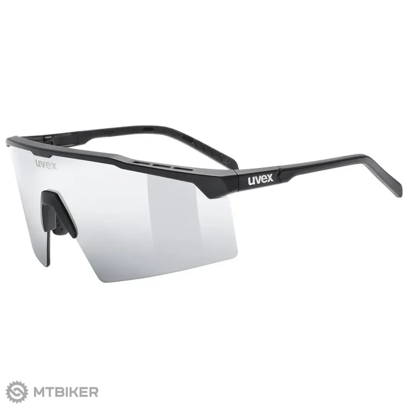Levný uvex flowline brýle, black matt/mirror silver s3