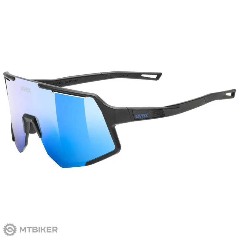 uvex sequenze brýle, black matt/mirror blue s3 Aktuální