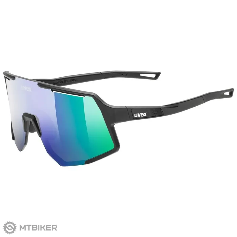 uvex sequenze brýle, black matt/mirror green s3 Časově Omezené