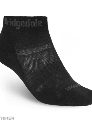 Ihned K Objednání Bridgedale Hike Ultralight Performance Ankle ponožky, černá/šedá
