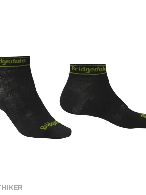 Bridgedale Trail Run Ultralight Zero Merino Sport Low ponožky, černá Aktuální