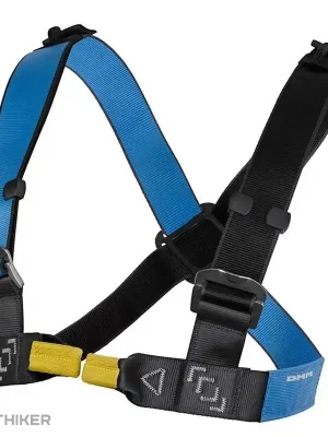 DMM Chest Harness Slidelock hrudní úvaz, anthracite/blue Pouze Dnes