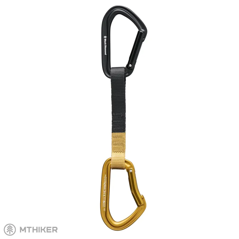 Black Diamond Hotforge Quickdraw expreska, 16 cm, amber Novinka