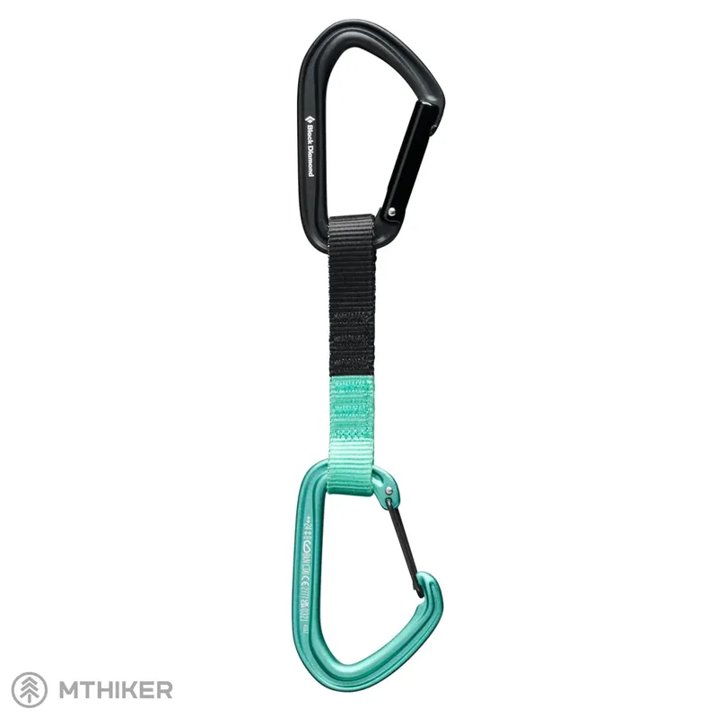 Black Diamond Hotforge Hybrid Quickdraw expreska, 12 cm, clean green Levný