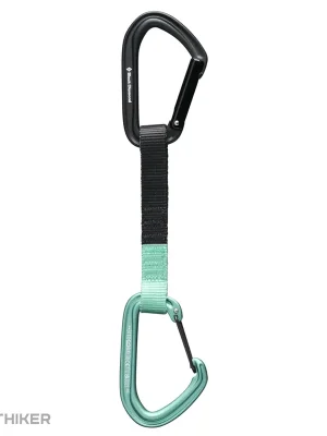 Originální Black Diamond Hotforge Hybrid Quickdraw expreska, 16 cm, clean green
