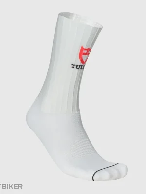 Zlevněný Sportful Tudor Fluid ponožky, bílá