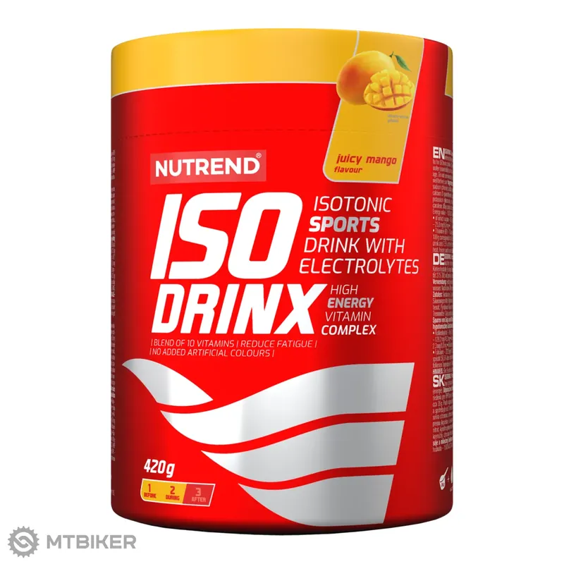 Nová Kolekce NUTREND ISODRINX energetický nápoj, 420 g, juicy mango