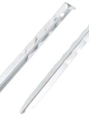 Expresní Doručení Easy Camp U-Steel Peg Ripple stanové kolíky, 18 cm, 10 ks