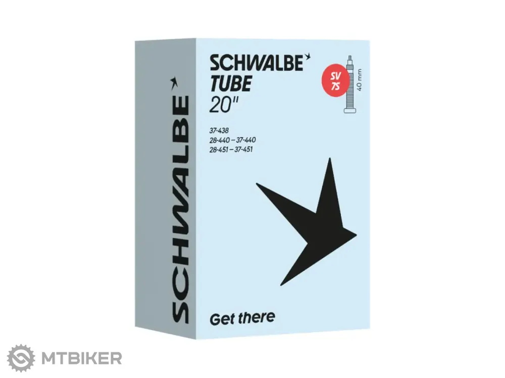 Schwalbe SV7S 20 x 1.10-1.40" duše, galuskový ventil 40 mm Ověřený