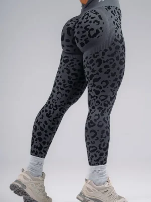 NEBBIA PRIMAL 849 Kompresní push-up legíny, black leopard Tovární Cena