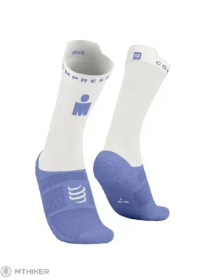 Cenová Bomba COMPRESSPORT Pro Racing v4.0 Bike Ironman 2026 ponožky, jacaranda/white