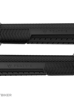 Peaty‘s Monarch Pro Knurl Thick gripy, 127 g, černá Rychlé Dodání