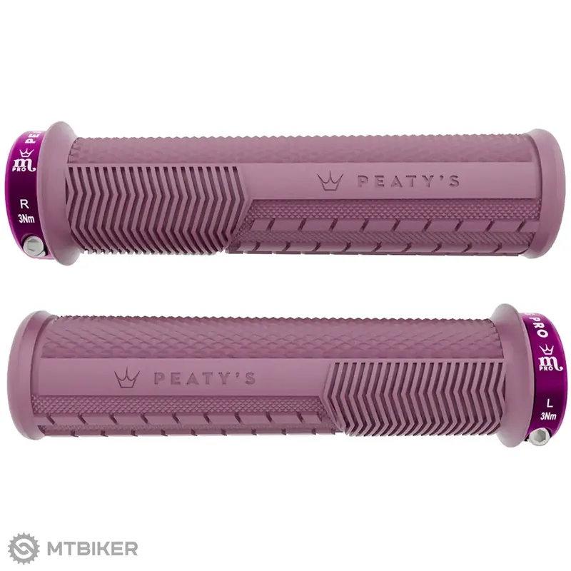Nejlepší Cena Peaty‘s Monarch Pro Knurl Thick gripy, 127 g, plum