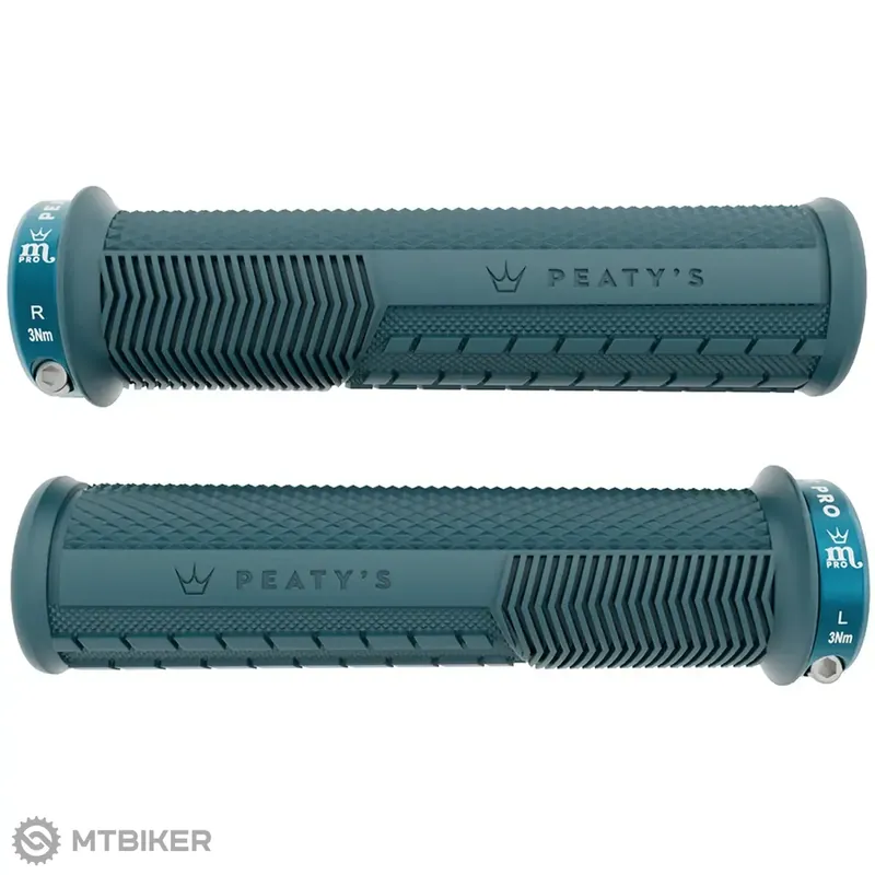 Peaty‘s Monarch Pro Knurl Thin gripy, 107 g, storm Horká Nabídka
