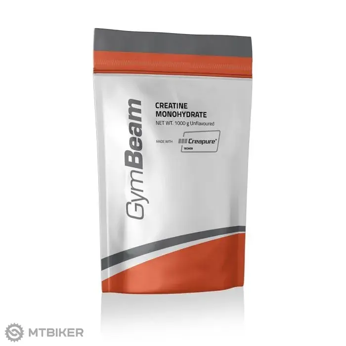 Sezónní Sleva GymBeam Kreatin monohydrát 100% Creapure®, 1000 g