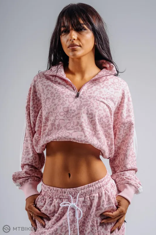 Ověřený NEBBIA PRIMAL 866 dámská mikina, pink leopard