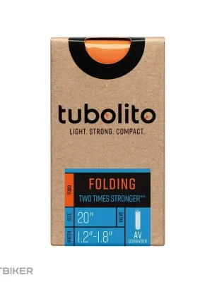 Koupit Online Tubolito TUBO FOLDINGBIKE 20 x 1.2 - 1.8" duše pro skládací kola, galuskový ventil 40 mm