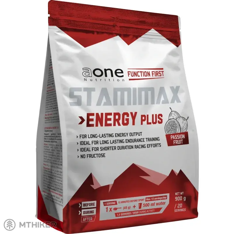 AONE Nutrition Stamimax Energyplus energetický nápoj 900g Značkový