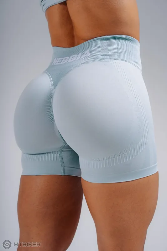 NEBBIA PRIMAL 857 extra push-up dámské šortky, light blue Značkový