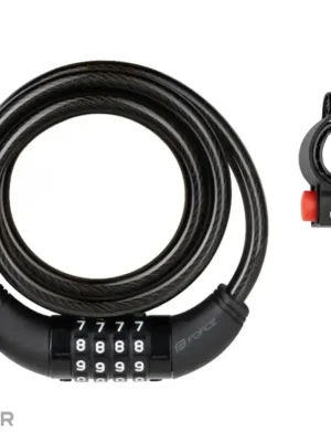 Přímo Od Výrobce FORCE lankový zámek, 1 200 mm/10 mm