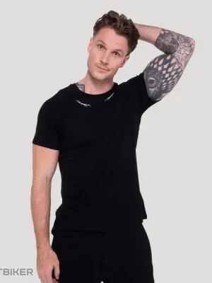 Objednat Nyní GymBeam Tribal Ribbed tričko, černá