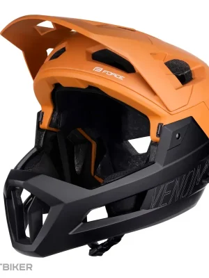 Akční Nabídka FORCE Venom přilba, oranžová/černá