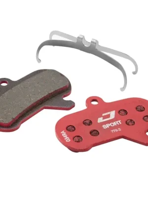 Ověřený Jagwire Sport Semi-Metallic brzdové destičky, SRAM DCA103, semi-metalické