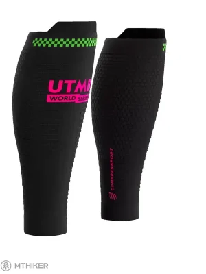 COMPRESSPORT R2 3.0 UTMB 2026 návleky na lýtka, černá Zlevněný