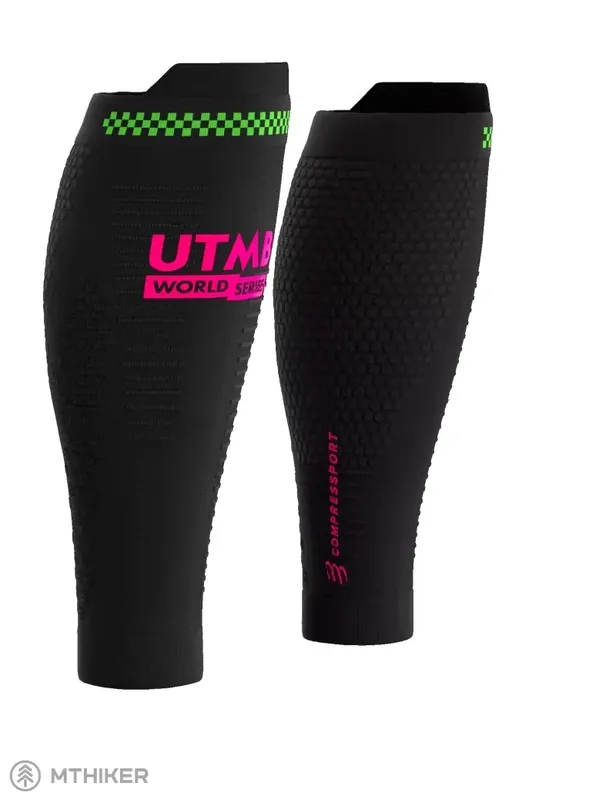 COMPRESSPORT R2 3.0 UTMB 2026 návleky na lýtka, černá Zlevněný