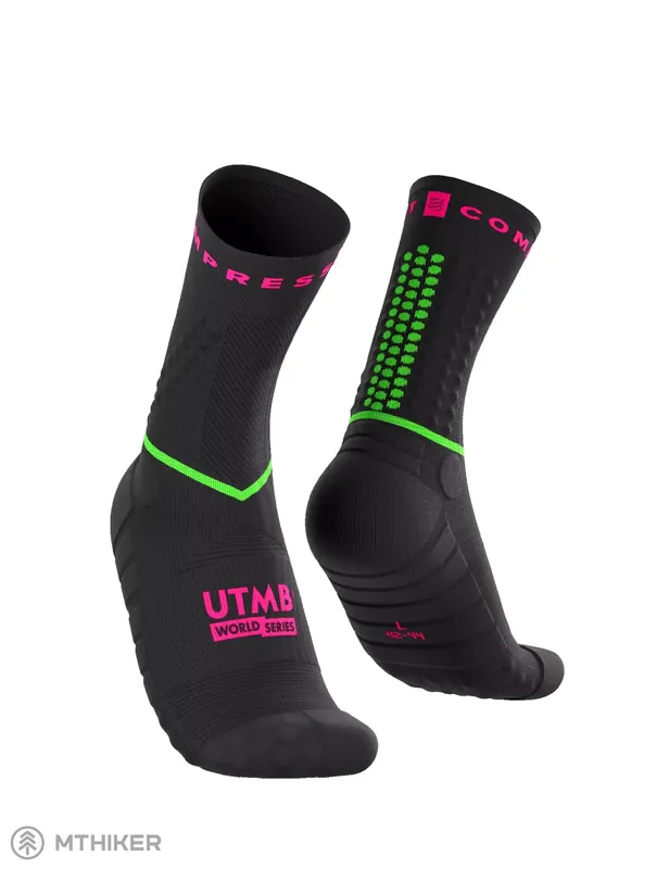 Aktuální COMPRESSPORT Ultra Trail V2.0 - UTMB 2026 ponožky, černá