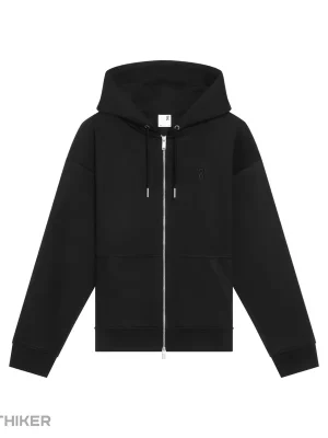 On Club Collective FZ Hoodie pánská mikina, černá Omezená Nabídka