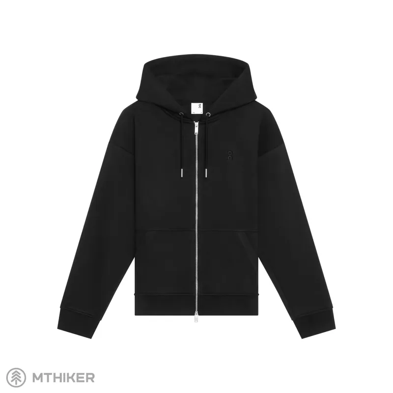 On Club Collective FZ Hoodie pánská mikina, černá Omezená Nabídka