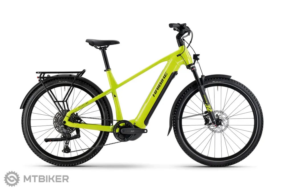 Dokud Zásoby Vydrží Haibike Trekking 5 27.5 elektrokolo, lime/black gloss