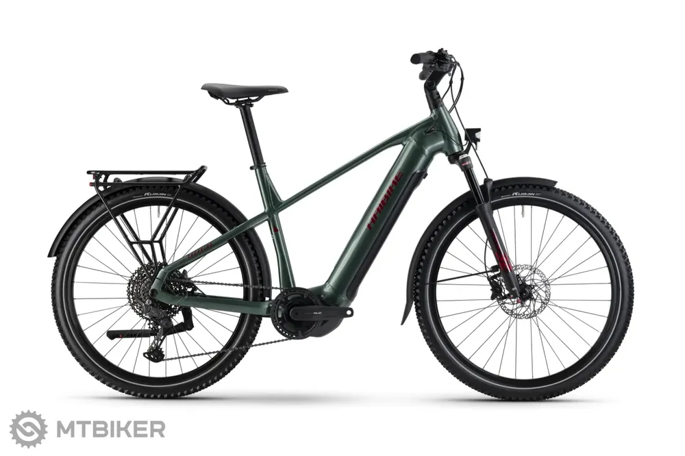 Rychlé Dodání Haibike Trekking 5 High 28 elektrokolo, olive/red