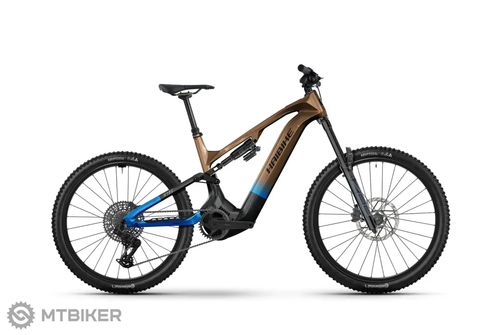Haibike HYBE CF 9 29/27.5 elektrokolo, bronze/azure/black Značkový