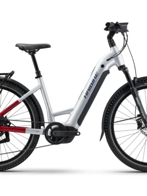 Haibike TREKKING 7 Low 27.5 elektrokolo, soft grey/red/blue Nejlepší Cena