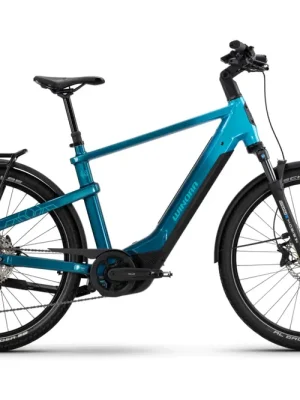 Kup Teď WINORA Yakun X12 High 27.5 elektrokolo, blue monday/aqua gloss