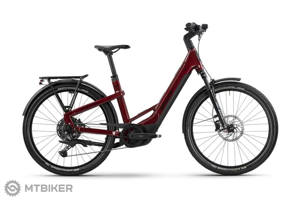 WINORA Yakun X10 Low 27.5 elektrokolo, warm red gloss Aktuální
