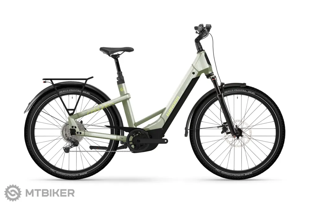 WINORA Yakun X10 Low 27.5 elektrokolo, ivory green gloss Akční Cena