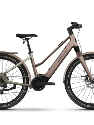 Cenově Výhodný WINORA iRide Pure X10 27.5 elektrokolo, macadamia mist/suntan