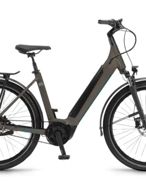 Autentický WINORA Sinus R5 Low 27.5 elektrokolo, peat matt