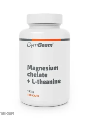 GymBeam Magnesium chelát + L-theanin, 120 kapslí Ověřený