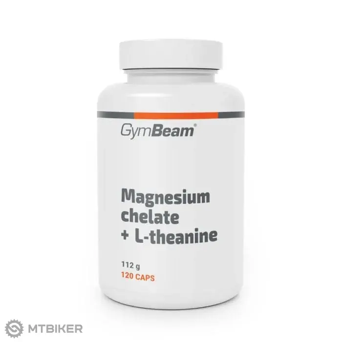 GymBeam Magnesium chelát + L-theanin, 120 kapslí Ověřený