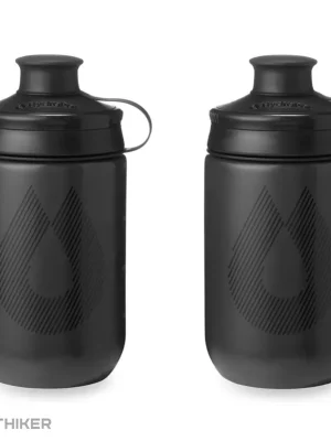 HydraPak Breakaway Muck láhev, 440 ml, 2 ks, charcoal Nejprodávanější