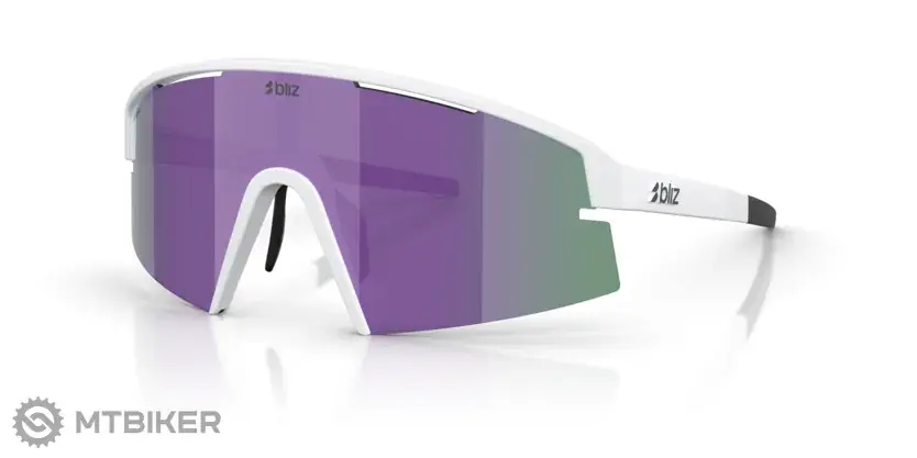 Dokud Zásoby Vydrží Bliz P006 brýle, matte white/smoke/purple mirror