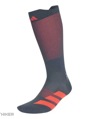 adidas Adizero Calf podkolenky, onix/solar turbo Oblíbený