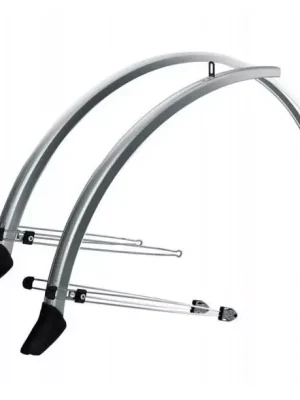 SKS Commuter Hybrid sada blatníků, 28", 45 mm, stříbrná Poslední Šance