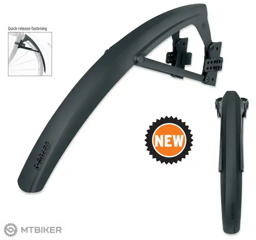 SKS S-BOARD přední blatník, 27,5"-28", černá Expresní Doručení