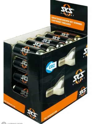 SKS CO2 bombička se závitem pro Airbuster/Airgun, 16 g, 25 ks Originální