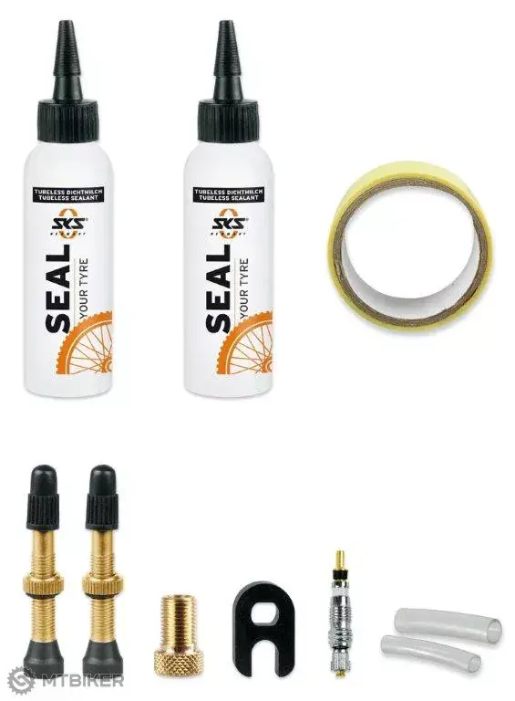 Nejprodávanější SKS Tubeless konverzní bezdušová sada, 250 ml